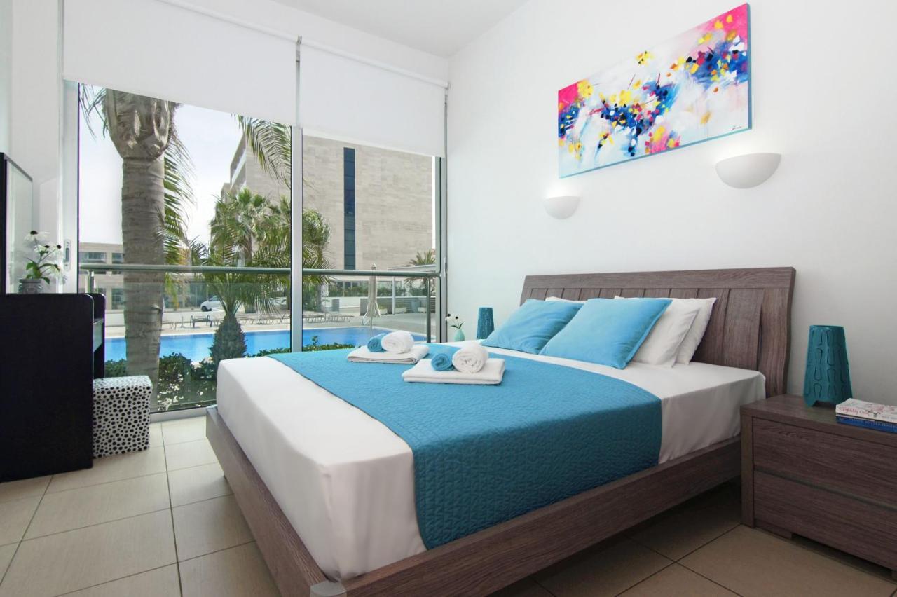 Diana - Coralli Beachfront Apartment Protaras Eksteriør bilde
